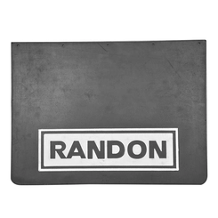 PARA BARRO DAS CARRETAS RANDON COM 680X525MM E ESCRITA INFERIOR DE BORRACHA SINTÉTICA - PABA60C