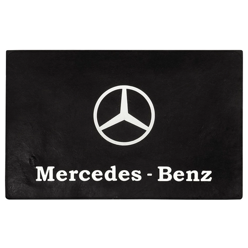PARA BARRO DO MERCEDES BENZ TRASEIRO COM 635X410MM E ESCRITA INFERIOR DE BORRACHA SINTÉTICA - PABA41C