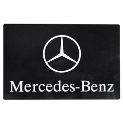 PARA BARRO DO MERCEDES-BENZ TRASEIRO COM 660X435MM E ESCRITA INFERIOR DE BORRACHA SINTÉTICA - PABA40C