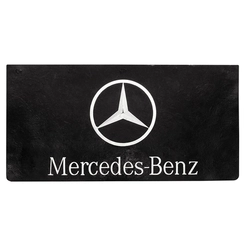 PARA BARRO DO MERCEDES BENZ TRASEIRO COM 600X300MM E ESCRITA INFERIOR DE BORRACHA SINTÉTICA - PABA43C
