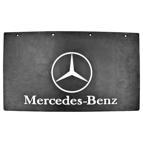 PARA BARRO DO MERCEDES BENZ TRASEIRO COM 640X370MM E ESCRITA INFERIOR DE BORRACHA SINTÉTICA PADRÃO MONTADORA - PABA41