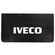 PARA BARRO DO IVECO TRASEIRO COM 640X350MM E ESCRITA CENTRAL DE BORRACHA SINTÉTICA PADRÃO MONTADORA - PABA70