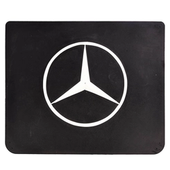 PARA BARRO DO MERCEDES BENZ DIANTEIRO COM 420X350MM E EMBLEMA CENTRAL DE BORRACHA SINTÉTICA PADRÃO MONTADORA - PABA42