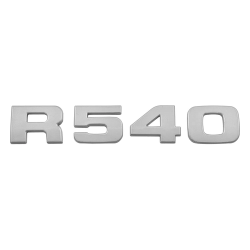 EMBLEMA DE POTÊNCIA R540 CINZA DA GRADE FRONTAL DO SCANIA - EMBL54-CZ