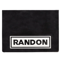 PARA BARRO DAS CARRETAS RANDON COM 690X535MM E ESCRITA INFERIOR DE BORRACHA SINTÉTICA PADRÃO MONTADORA - PABA60