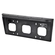 SUPORTE DE PLACA UNIVERSAL SEM LANTERNA DE 3 FUROS - SUPO138