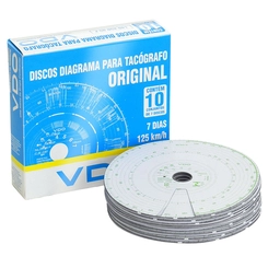 DISCO DE TACÓGRAFO SEMANAL DE 125KM - DISC10E
