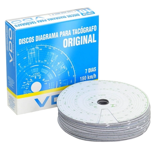 DISCO DE TACÓGRAFO SEMANAL DE 180KM - DISC13E