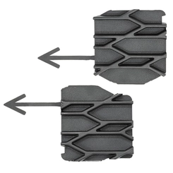 KIT DE TAMPAS DA GRADE FRONTAL INFERIOR DO VOLVO - KITS92