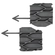 KIT DE TAMPAS DA GRADE FRONTAL INFERIOR DO VOLVO - KITS92
