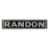 PLACA DE ALUMÍNIO GRANDE DA RANDON DE 525X130MM - PRETO/PRATA - PLAC02