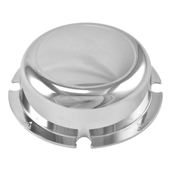 SOBRE TAMPA DO CUBO COM 4 FUROS DA RANDON PARA ROLAMENTOS PEQUENO SEM LOGO CROMADA - SOBR10