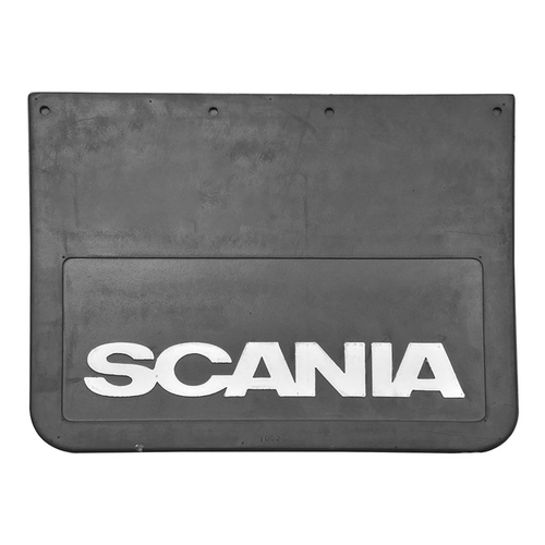 PARA BARRO DO SCANIA DIANTEIRO COM 495X387MM E ESCRITA INFERIOR DE BORRACHA SINTÉTICA - PABA21A