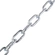 CORRENTE GALVANIZADA DE ESPESSURA 5,5MM COM ELO LONGO E 1300MM DE COMPRIMENTO (002 UN.) - CORR28