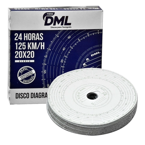 DISCO DE TACÓGRAFO DIÁRIO DE 125KM - DISC11A