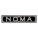 PLACA DE ALUMÍNIO PEQUENA DA NOMA DE 430X90MM - PRETO/PRATA - PLAC05