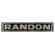 PLACA DE ALUMÍNIO PEQUENA DA RANDON MODERNA COM 420X105X1MM COR PRETO E PRATA - PLAC01