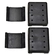 PAR GENUÍNO DO KIT DE COXIM SUPERIOR E INFERIOR DO CALÇO DA QUINTA RODA JOST DE 3.1/2" - KITS34B