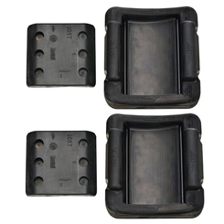 PAR GENUÍNO DO KIT DE COXIM SUPERIOR E INFERIOR DO CALÇO DA QUINTA RODA JOST DE 2" - KITS11C
