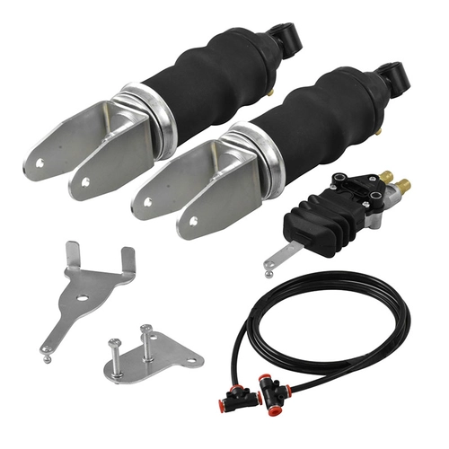 KIT DE ADAPTAÇÃO DA BOLSA DE SUSPENSÃO TRASEIRA DA CABINE COM VÁLVULA NIVELADORA EXTERNA DO MERCEDES BENZ - KITS126