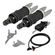 KIT DE ADAPTAÇÃO DA BOLSA DE SUSPENSÃO TRASEIRA DA CABINE COM VÁLVULA NIVELADORA EXTERNA DO MERCEDES BENZ - KITS126