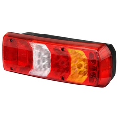 LANTERNA TRASEIRA SEM VIGIA 24V COM 64 LEDS E CONECTOR DE 7 VIAS DO MERCEDES BENZ LADO DIREITO - LANT189A-D-LED