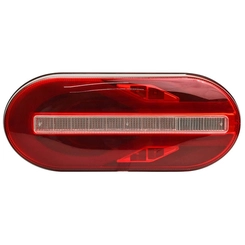 LANTERNA MODULAR TRASEIRA COM DIRECIONAL SEQUENCIAL DE LED 24V E UM CONECTOR DE 5 VIAS E DOIS DE 2 VIAS DAS CARRETAS RODOTECNICA - LANT211
