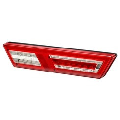 LANTERNA TRASEIRA RETROREFLETOR DE SEGURANÇA DE 60 LEDS E CONECTOR DE 5 VIAS COM DIRECIONAL SEQUENCIAL DO LADO DIREITO - LANT205-D