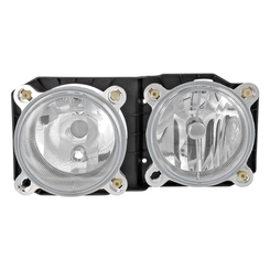 FAROL PRINCIPAL DUPLO COM SUPORTE PRETO DO MERCEDES BENZ LADO ESQUERDO - FARO06-E