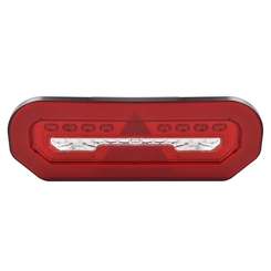 LANTERNA TRASEIRA OLOGO DE 24V COM LED E UM CONECTOR DE 5 VIAS E DOIS DE 2 VIAS DO LADO ESQUERDO - LANT263-E