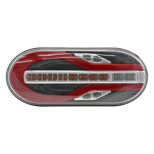 LANTERNA MODULAR TRASEIRA MULTIFUNÇÃO DE LED DA RODOLINEA COM DIRECIONAL COMUM E CONECTOR DE 5 VIAS PARA AMBOS OS LADOS - LANT124