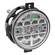 FAROL AUXILIAR DE LED CONECTOR DE 2 VIAS E LENTE ACRÍLICA DO VOLKSWAGEN PARA AMBOS OS LADOS - FARO100