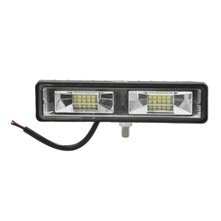 FAROL AUXILIAR WORKLIGHT MINI BARRA UNIVERSAL COM 20 LEDS DE COMPRIMENTO 14,50CM RETANGULAR - FARO134-I
