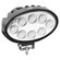 FAROL AUXILIAR WORKLIGHT OVAL UNIVERSAL DE 4X6" COM 08 LEDS E FIO DE 2 VIAS - FARO135-I