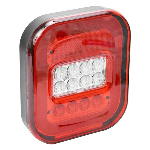 LANTERNA TRASEIRA NIX I DE LED COM VIGIA E CONECTOR DE 5 VIAS DO LADO ESQUERDO - LANT228-E