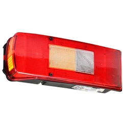 LANTERNA TRASEIRA DE LÂMPADA DE 24V COM VIGIA E CONECTOR DE 7 VIAS DO VOLVO LADO ESQUERDO - LANT33C-E
