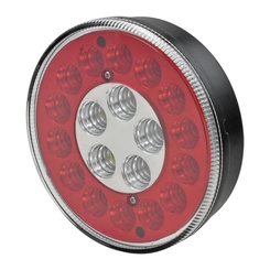 MÓDULO DA LANTERNA TRASEIRA DE LED DA CARRETA FACCHINI DE LUZ DE FREIO RÉ POSIÇÃO E DIRECIONAL COM FIO - LANT209A-I