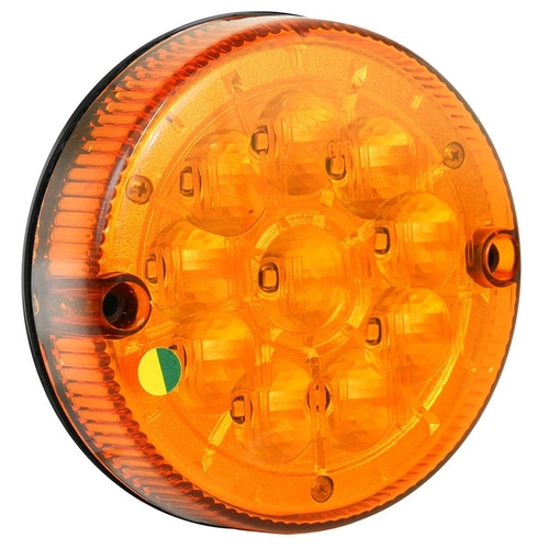 LANTERNA AMARELA MODULAR TRASEIRA DE LED 24V DE CONECTOR DE 2 VIAS DAS CARRETAS LIBRELATO - LANT77-AM
