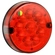 LANTERNA VERMELHA MODULAR TRASEIRA DE LED 24V DE CONECTOR DE 2 VIAS DAS CARRETAS LIBRELATO - LANT77-VM