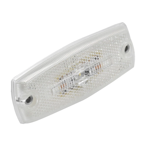 LANTERNA CRISTAL DELIMITADORA FRONTAL RETANGULAR DAS CARRETAS LIBRELATO DE LED E CONECTOR DE 2 VIAS ORIGINAL - LANT239-CR-LED