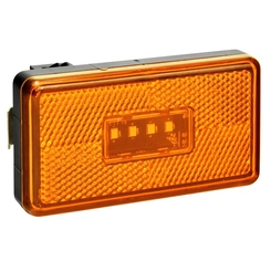 LANTERNA AMARELA DELIMITADORA DO SCANIA DE LED DE CONECTOR COM 2 VIAS - LANT168