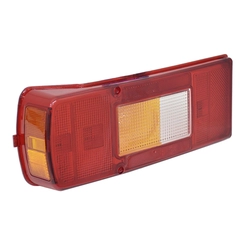 LENTE DA LANTERNA TRASEIRA TRICOLOR COM ABA DO VOLVO PARA AMBOS OS LADOS - LENT33A