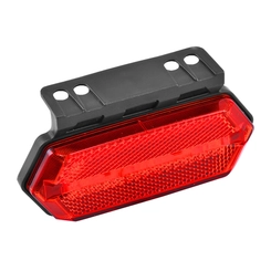 LANTERNA LATERAL VERMELHA DAS CARRETAS LIBRELATO DE LED BIVOLT COM SUPORTE E CONECTOR DE 2 VIAS - LANT238-VM-DIP