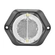 LANTERNA LATERAL CRISTAL UNIVERSAL DE LED BIVOLT COM GUIA DE LUZ PARA CONECTOR DE 2 VIAS - LANT245-CR-LED