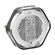 LANTERNA LATERAL CRISTAL UNIVERSAL COM GUIA DE LUZ DE LED BIVOLT PARA CONECTOR DE 2 VIAS - LANT186-CR-LED
