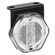 LANTERNA LATERAL CRISTAL UNIVERSAL COM GUIA DE LUZ E COM SUPORTE DE LED BIVOLT PARA CONECTOR DE 2 VIAS - LANT187-CR-LED