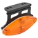 LANTERNA LATERAL AMARELA UNIVERSAL COM GUIA DE LUZ RETROREFLETOR SUPORTE LED PARA CONECTOR DE 2 VIAS - LANT260-AM-LED