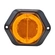 LANTERNA LATERAL AMARELA UNIVERSAL DE LED BIVOLT PARA CONECTOR DE 2 VIAS COM GUIA DE LUZ - LANT245-AM-LED