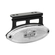 LANTERNA LATERAL CRISTAL UNIVERSAL ELIPSE COM SUPORTE  DE LED BIVOLT PARA CONECTOR DE 2 VIAS - LANT191-CR-LED