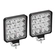 PAR DE FAROL AUXILIAR WORKLIGHT UNIVERSAL COM 16 LEDS QUADRADO - FARO53K-I